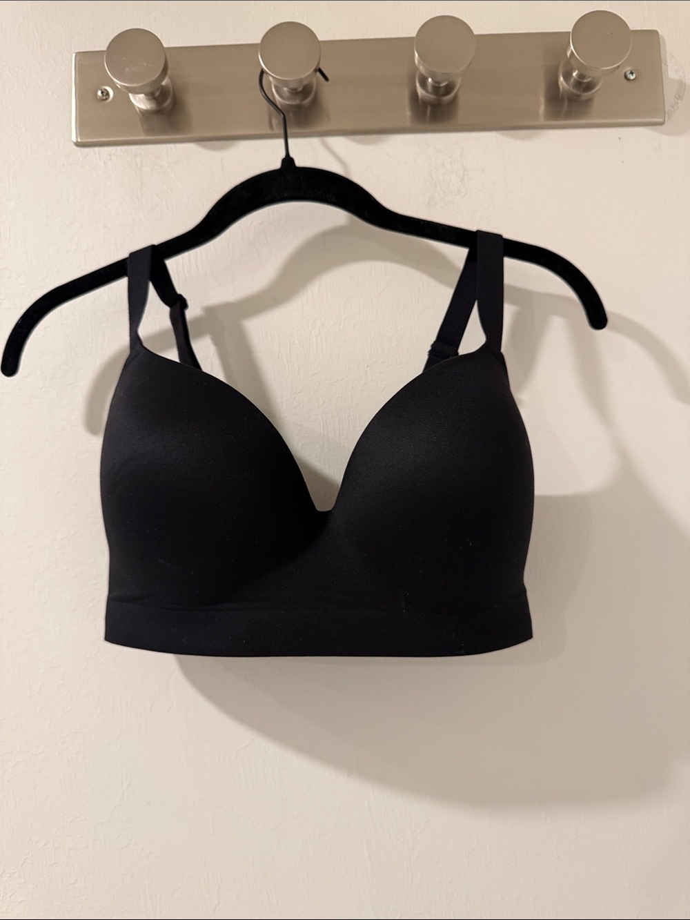 Soma Enbliss Wireless Bra 36D Black Full Coverage Comfort Seamless